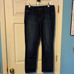 Levi's Women's Straight Leg Jeans in Deep Indigo